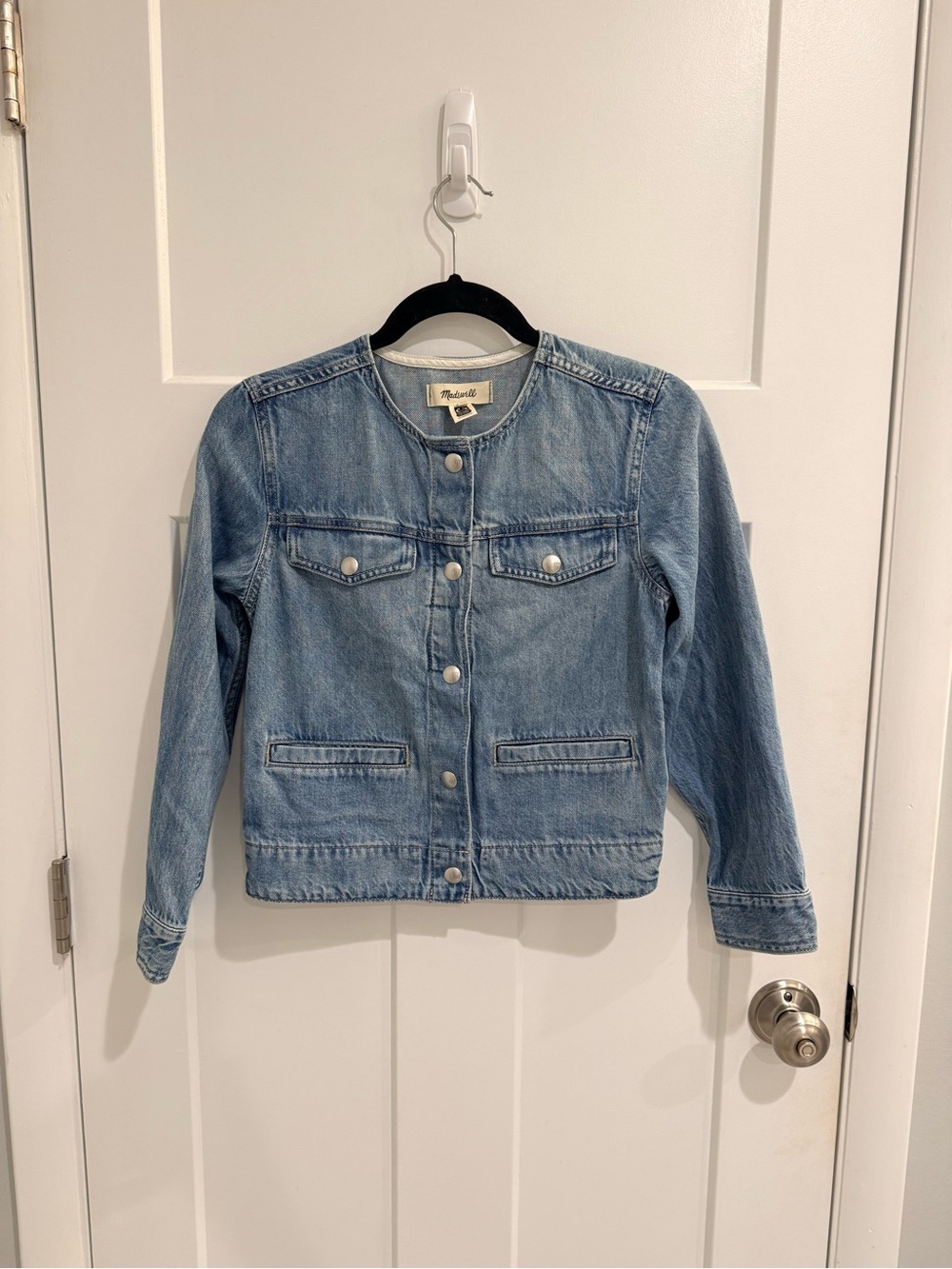 Madewell Cinched Denim Lady Jacket